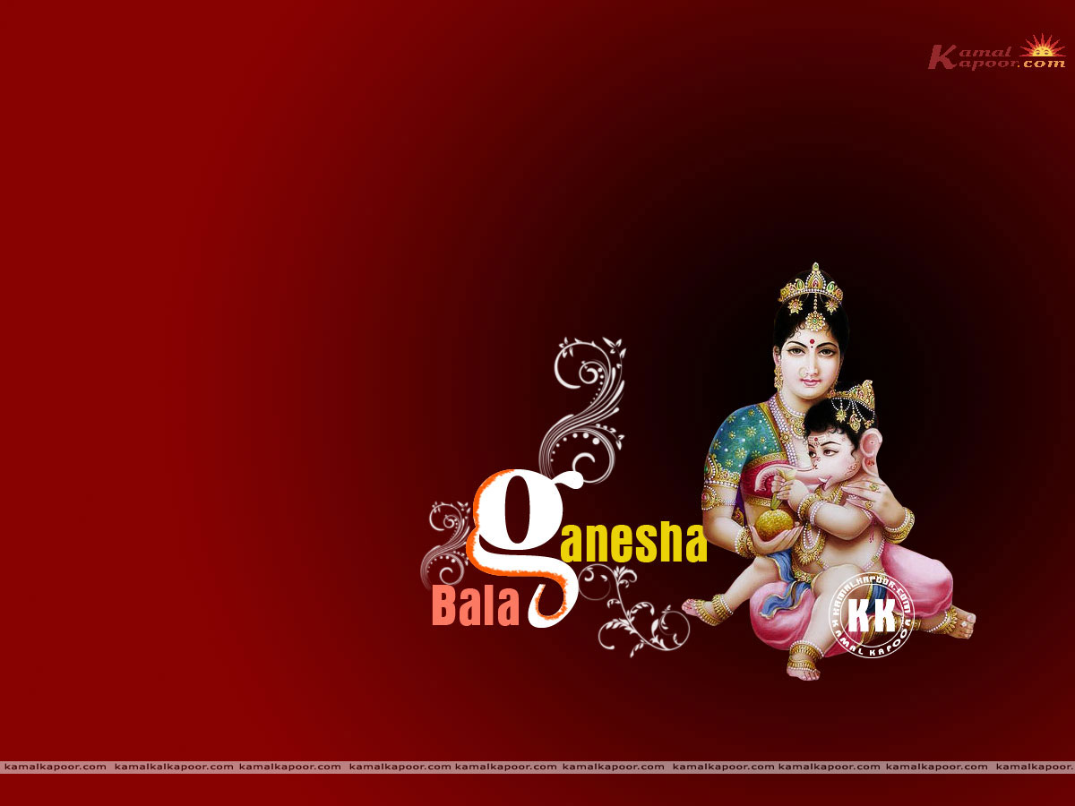 Forms of Ganesha Wallpaper